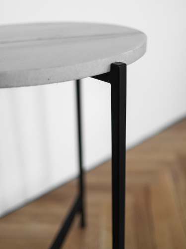 Столик кофейный ODRI, черный/мрамор фото 7