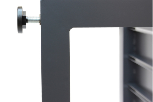 Стол уличный журнальный CAPRI, алюминий цвет серый фото 9