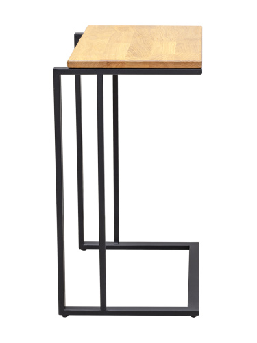 Столик кофейный приставной черный, 550х365x670 фото 5